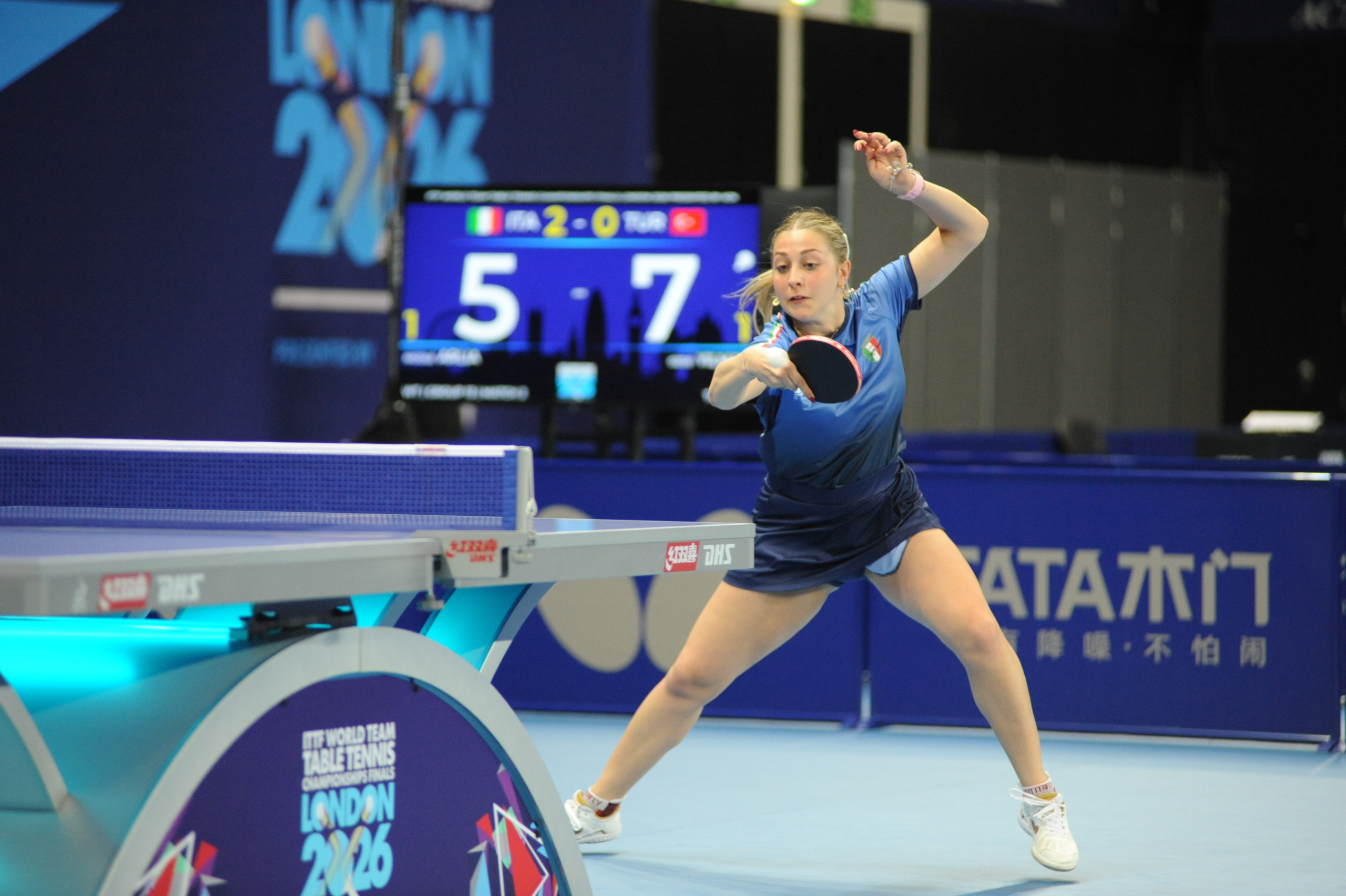 Mondiali a squadre di Londra 2026 Nicola Arlia in azione