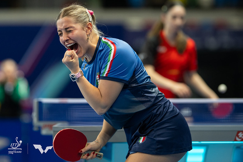 Mondiali a squadre di Londra 2026 Nicole Arlia esulta
