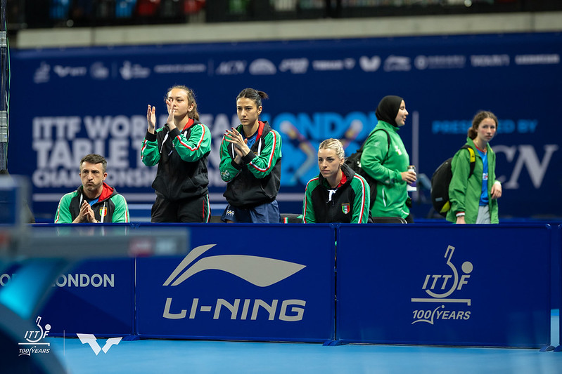 Mondiali a squadre di Londra 2026 la panchina azzurra