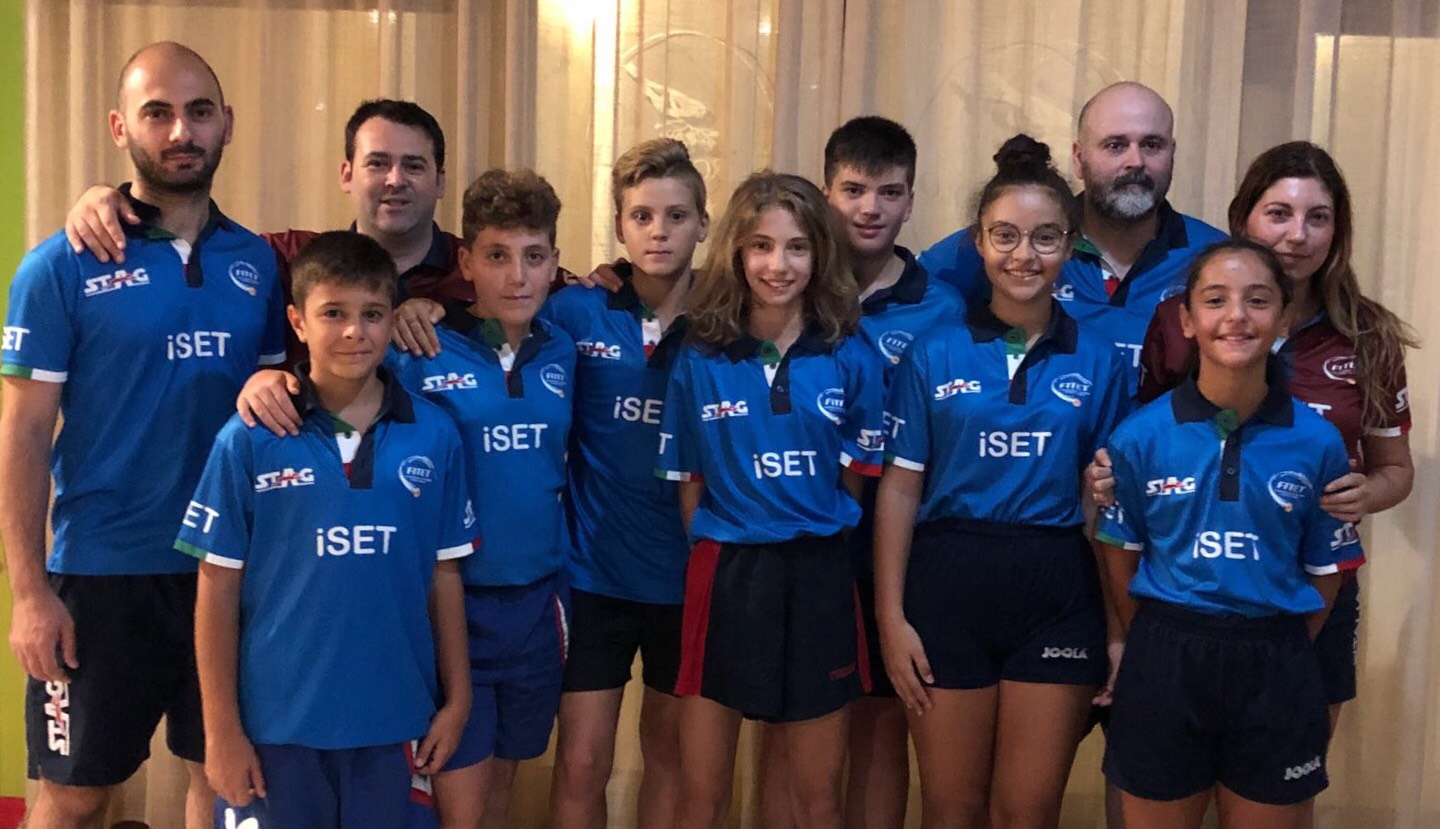 Nazionale Minicadet allEuroMiniChamps 2018