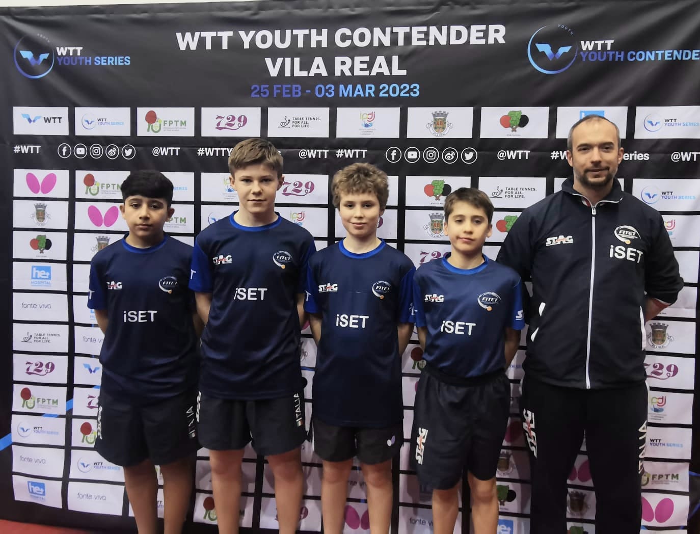 Nazionale Under 15 17 al WTT Contender Vila Real 2023