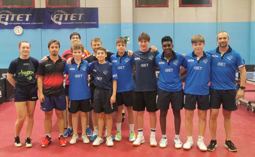 Nazionale Under 15 maschile durante uno stage 2023 in preparazione gli Europei Giovanili 2