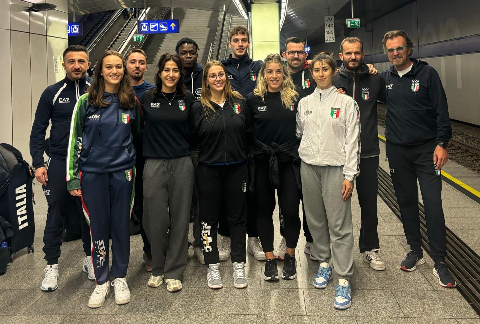 Nazionale azzurra agli Europei individuali di Linz 2024