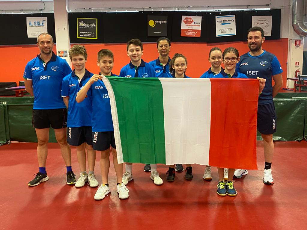 Nazionale azzurra ai Campionati Europei Under 13 2023