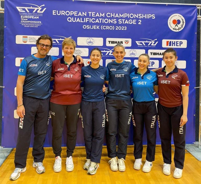 Nazionale femminile a Osijek nel round 2 di qualificazione agli Europei del 2023
