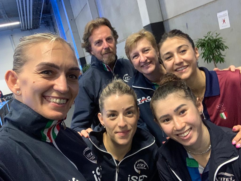 Nazionale femminile contro la Turchia agli Europei a squadre 2023