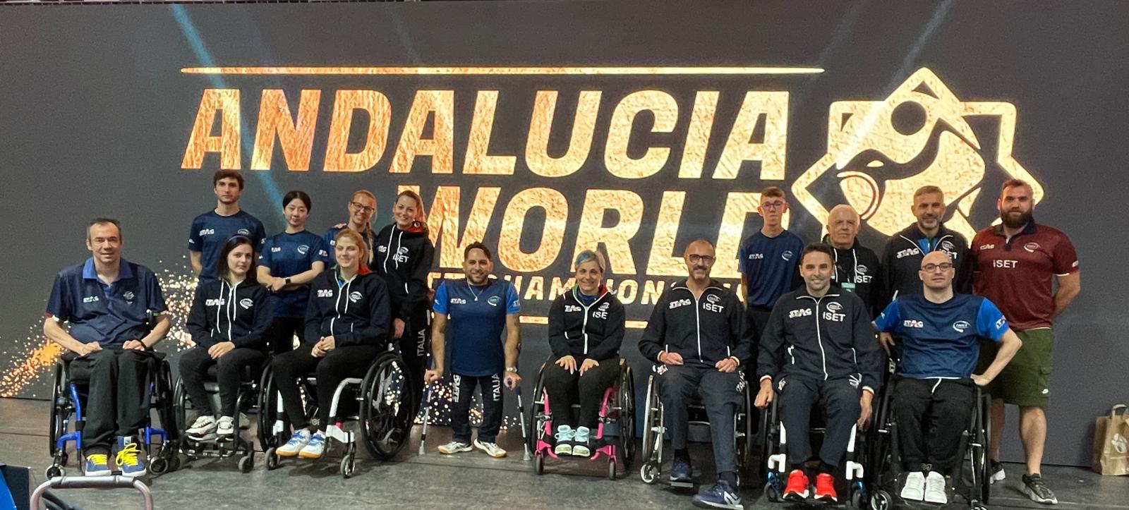 Nazionale paralimpica a Granada per i Mondiali 2022
