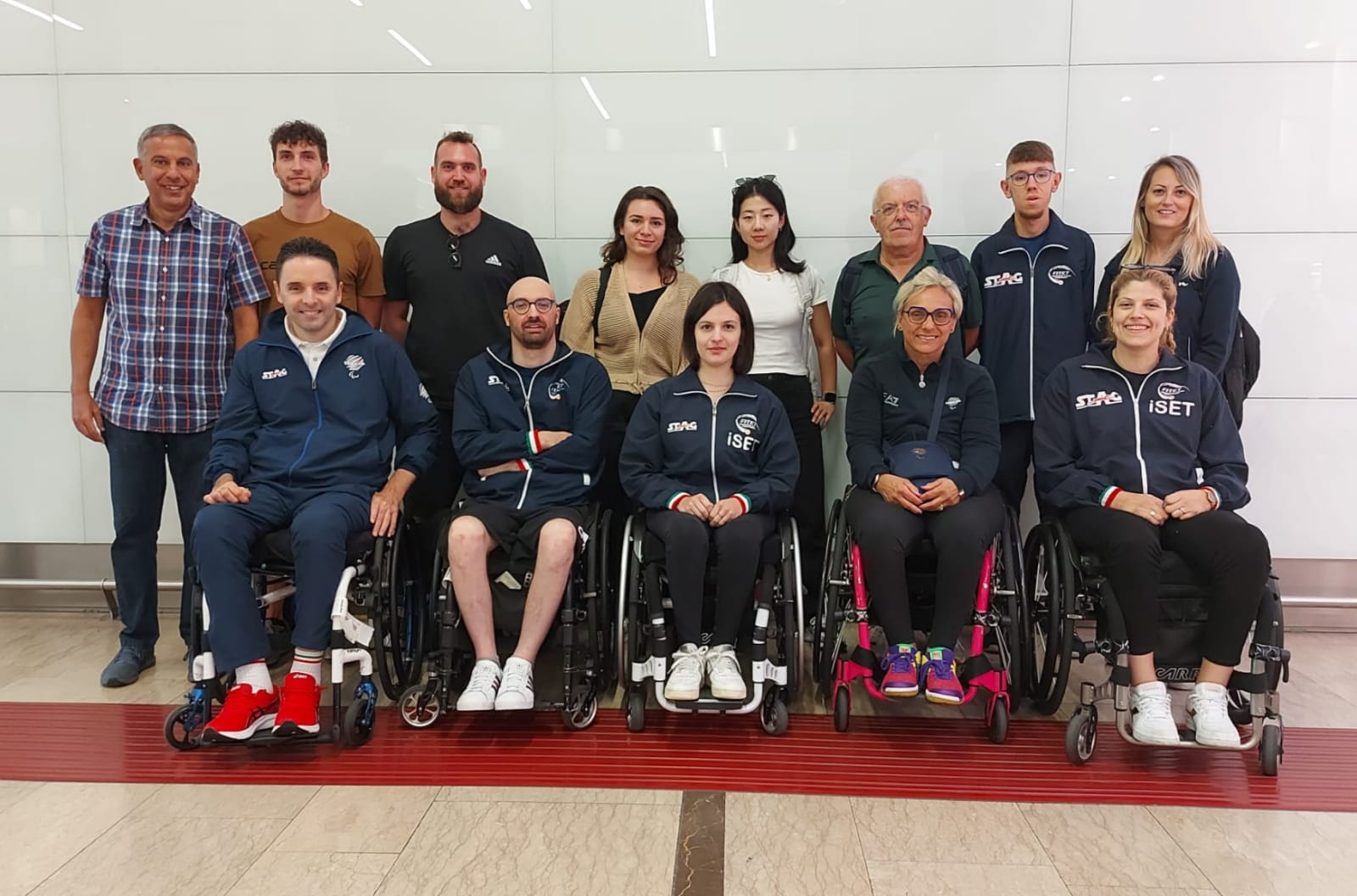 Nazionale paralimpica agli Europei di Sheffield 2023