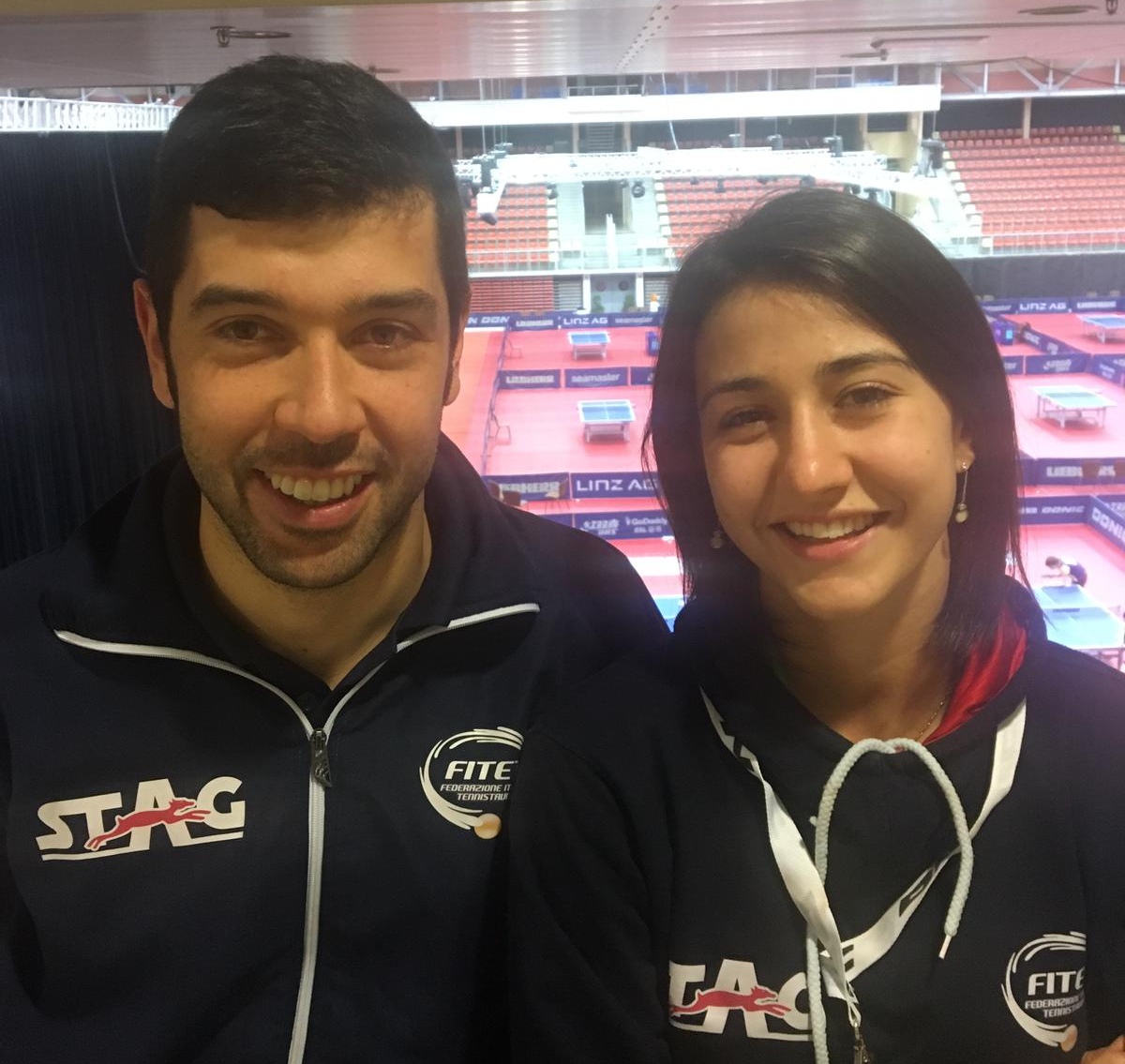 Niagol Stoyanov e Giorgia Piccolin allOpen dAustria 2018