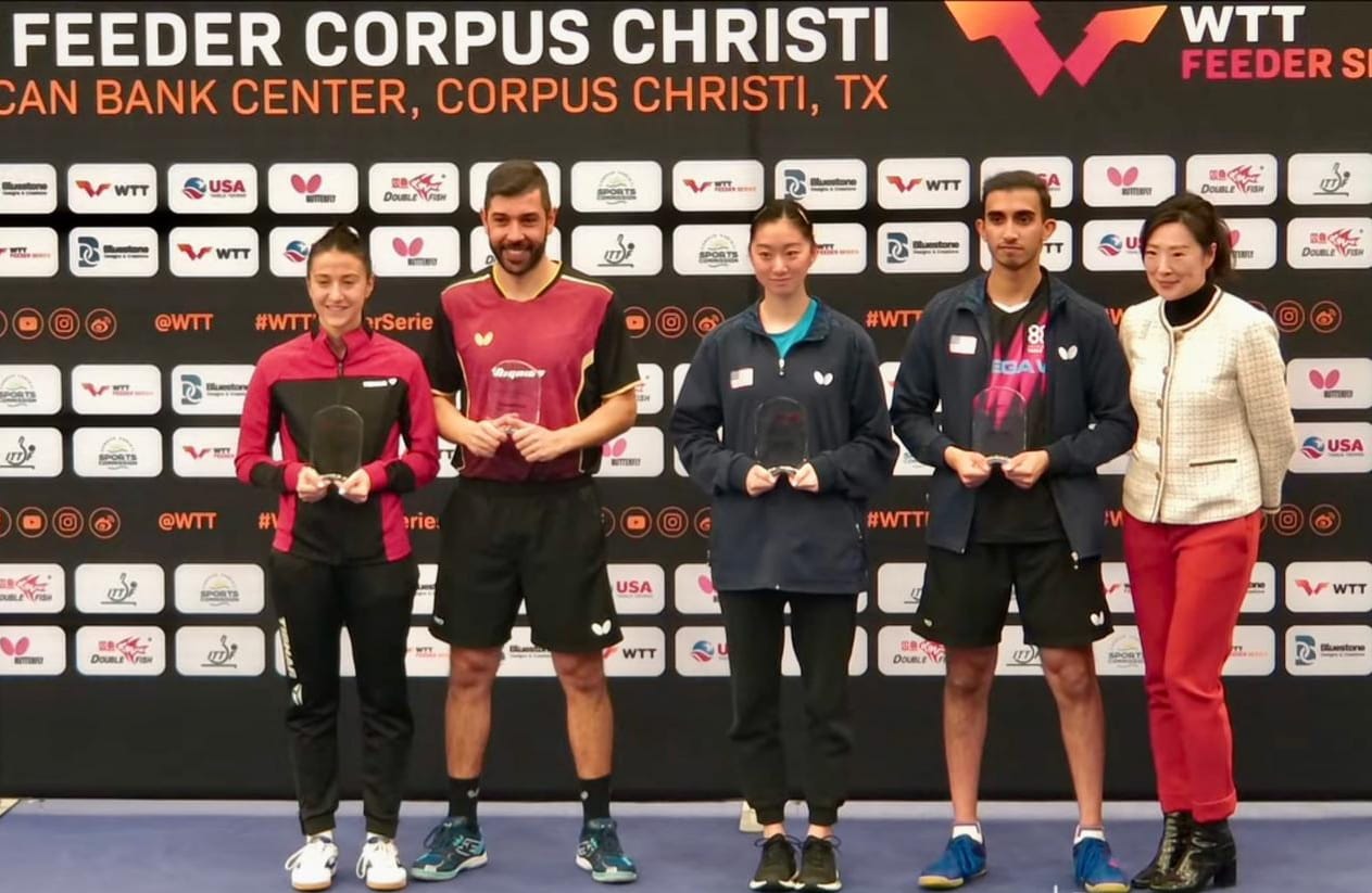 Niagol Stoyanov e Giorgia Piccolin vincono il doppio misto al WTT Feeder Corpus Christi 2024