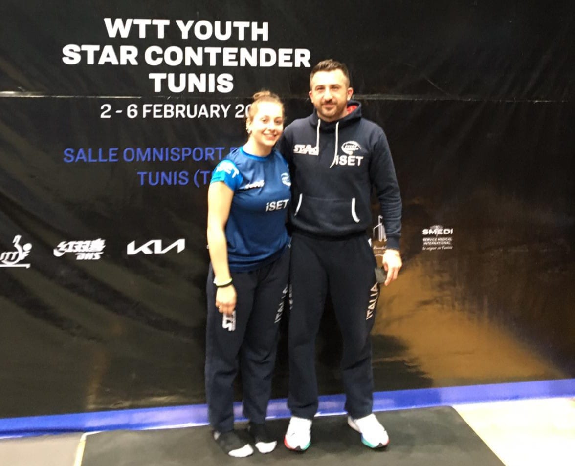 Nicole Arlia e Giuseppe Del Rosso al WTT Youth Star Contender Tunis 2022