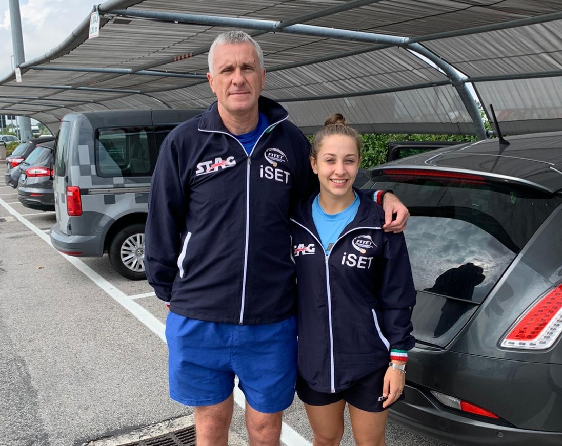 Nicole Arlia e Sebastiano Petracca alOpen di Slovenia 2019