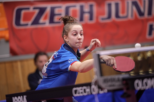 Nicole Arlia in azione in Repubblica Ceca