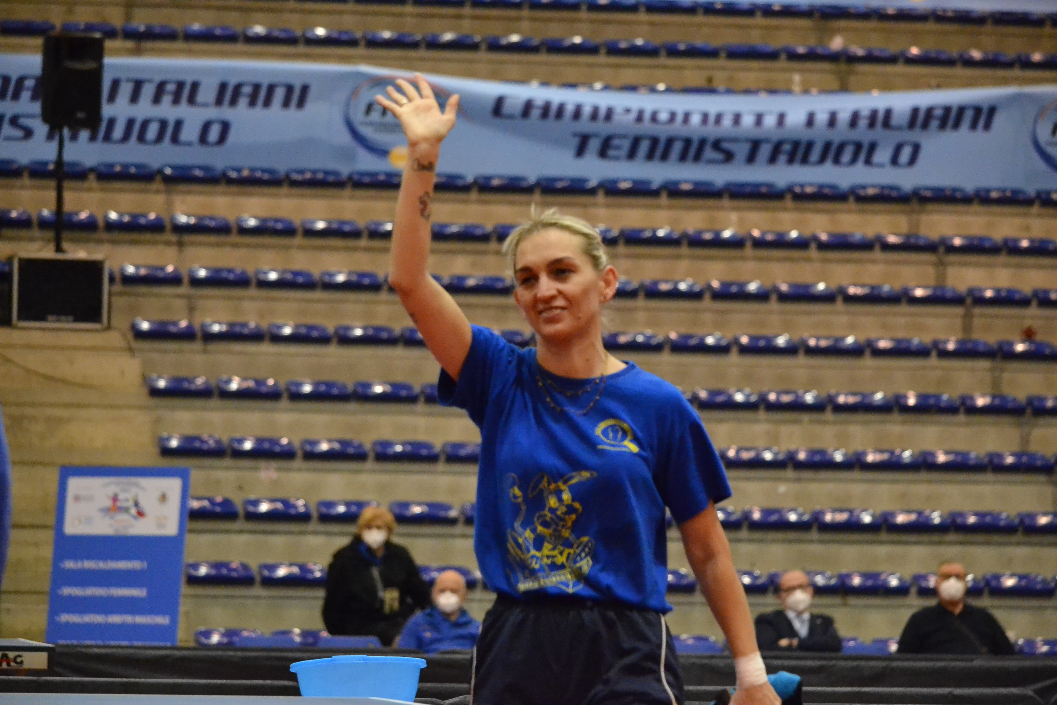 Nikoleta Stefanova esulta Assoluti di Biella 2022