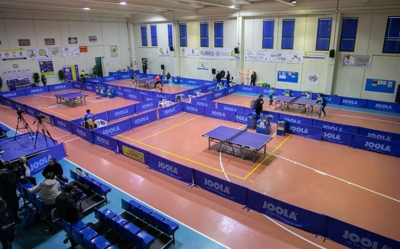 Norbello panoramica della palestra di via Azuni