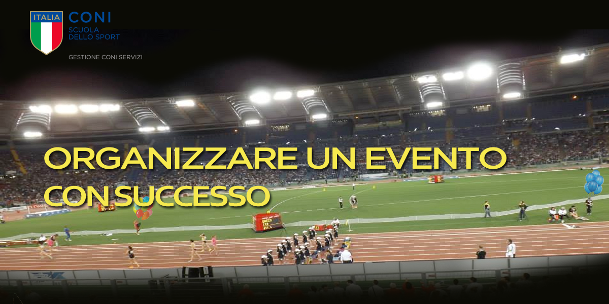 ORGANIZZARE EVENTO