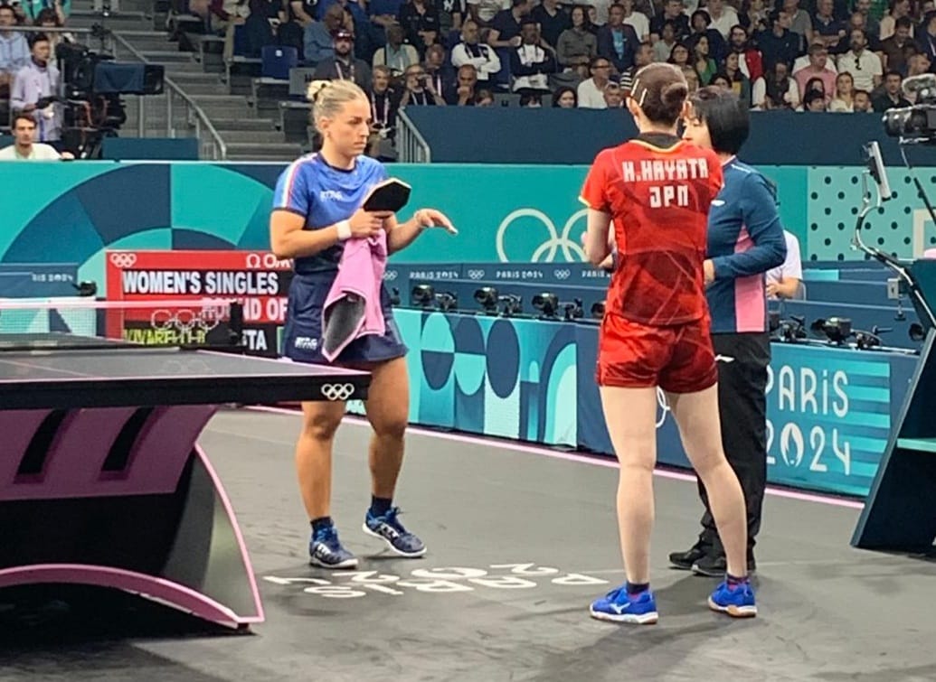 Olimpiadi di Parigi 2024 Debora Vivarelli contro la giapponese Hina Hayata
