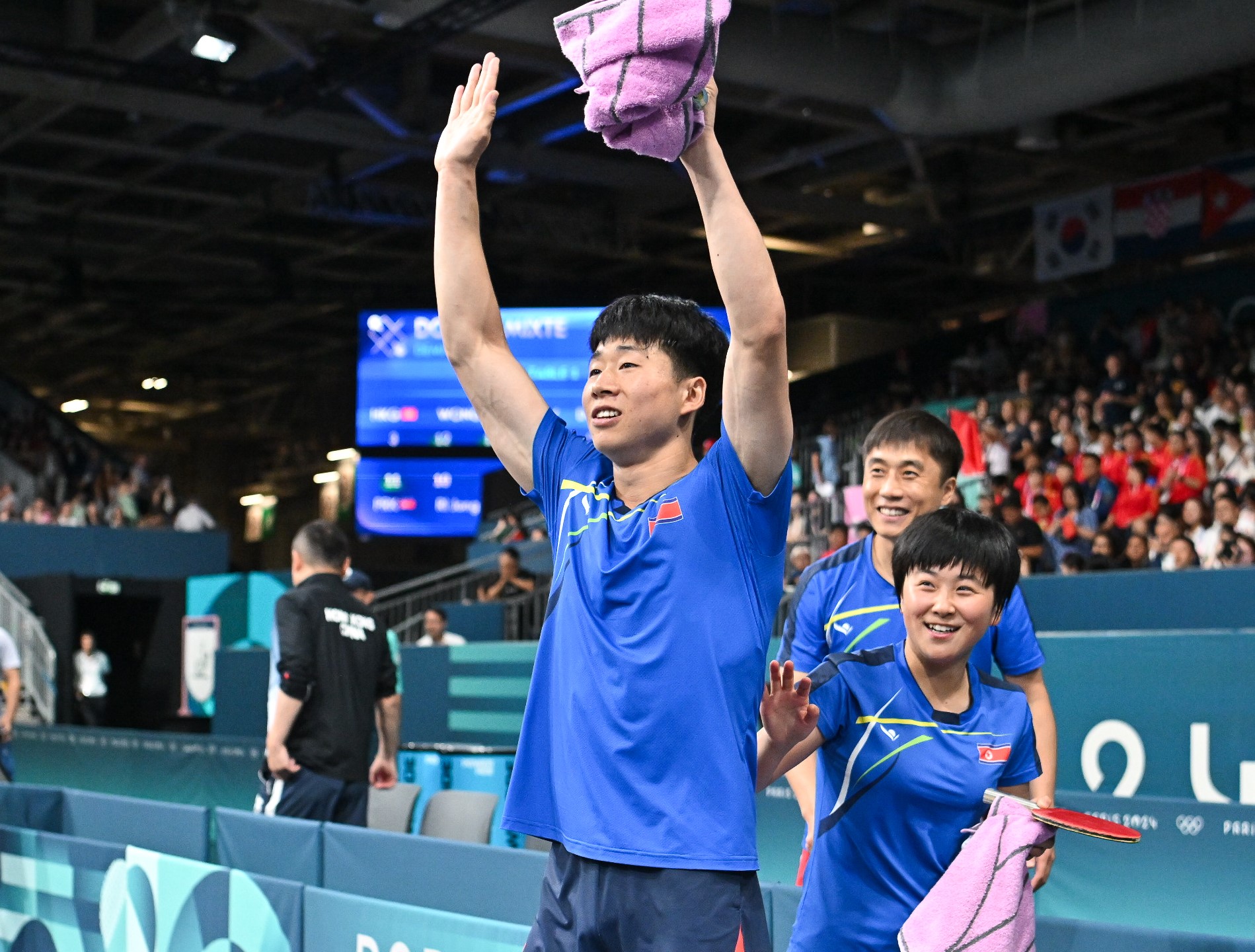 Olimpiadi di Parigi 2024 i nordcoreani Ri Jong Sik e Kim Kum Yong finalisti nel doppio misto