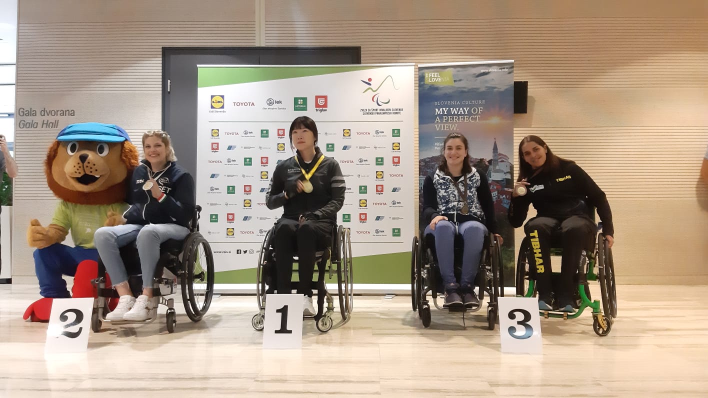 Open di Slovenia 2022 Giada Rossi argento nel singolare di classe 1 2