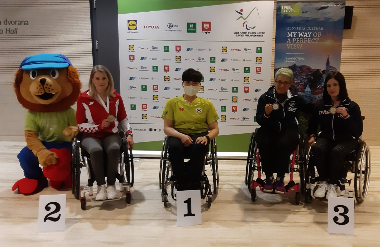 Open di Slovenia 2022 Michela Brunelli e Carlotta Ragazzini bronzi nel singolare di classe 3