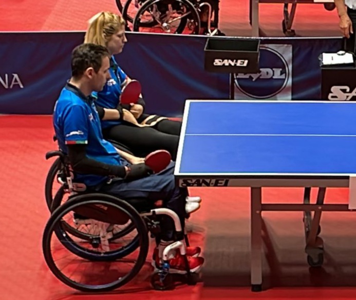 Open di Slovenia paralimpico 2022 Federico Crosara e Giada Rossi