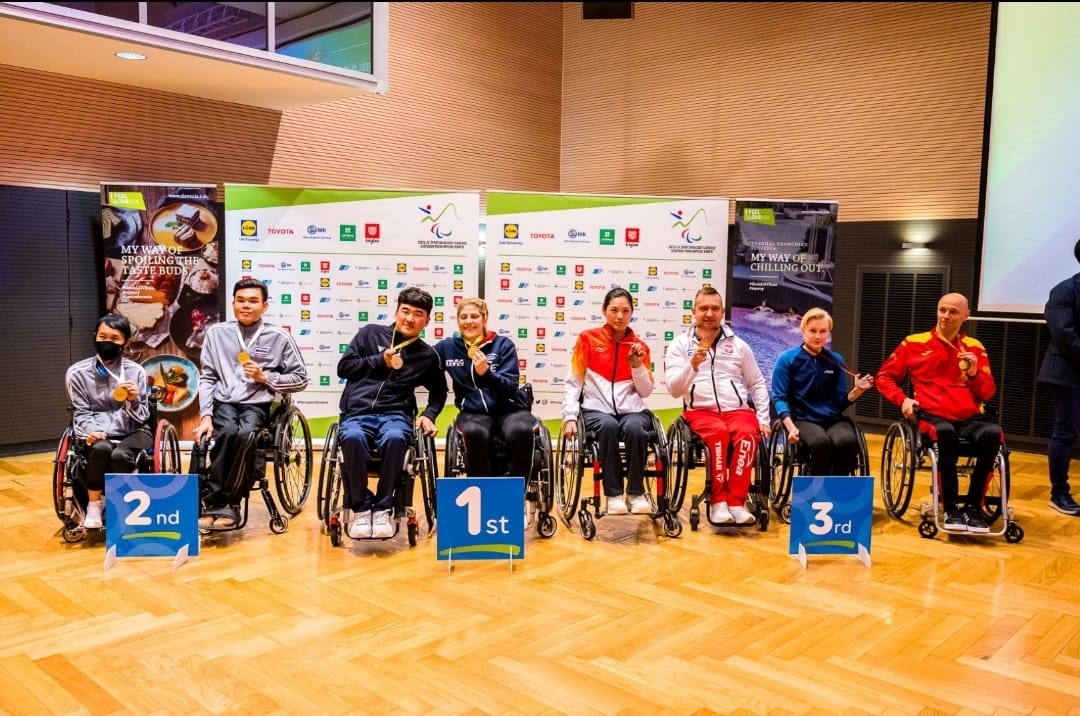 Open di Slovenia paralimpico 2023 Cha Soo Yong e Giada Rossi oro in classe XD4