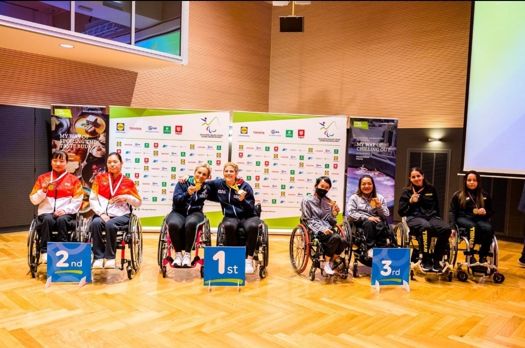 Open di Slovenia paralimpico 2023 Michela Brunelli e Giada Rossi oro in classe WD5