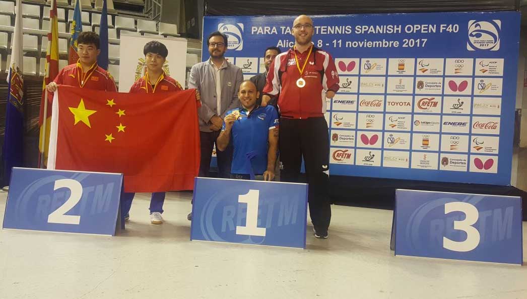 Open di Spagna paralimpico 2017 oro Alecci a squadre