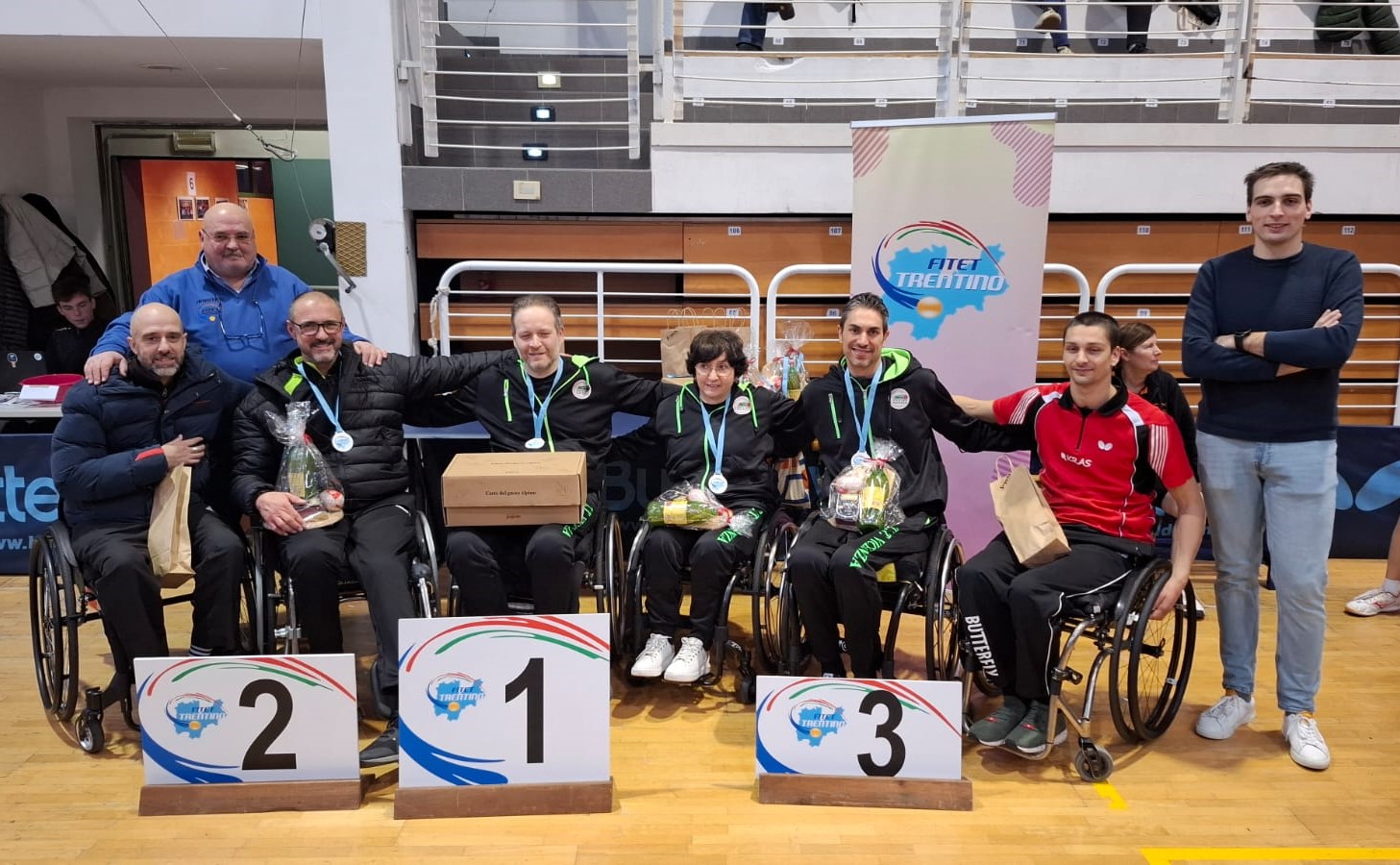 Open di Trento 30 novembre 1 dicembre 2024 torneo paralimpico di classe 1 5