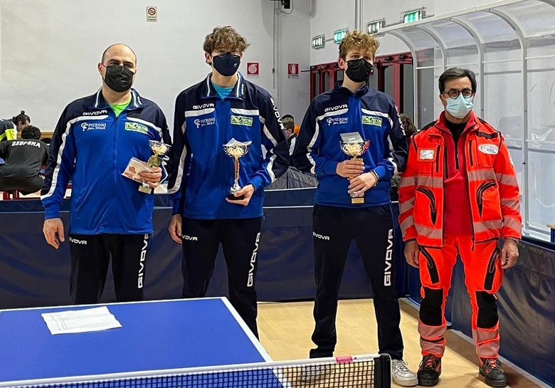 Open nazionale di Montemarciano 8 dicembre 2021 podio 5ª 6ª M e 4ª 5ª F