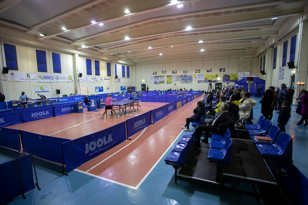 Palestra di via Azuni a Norbello panoramica