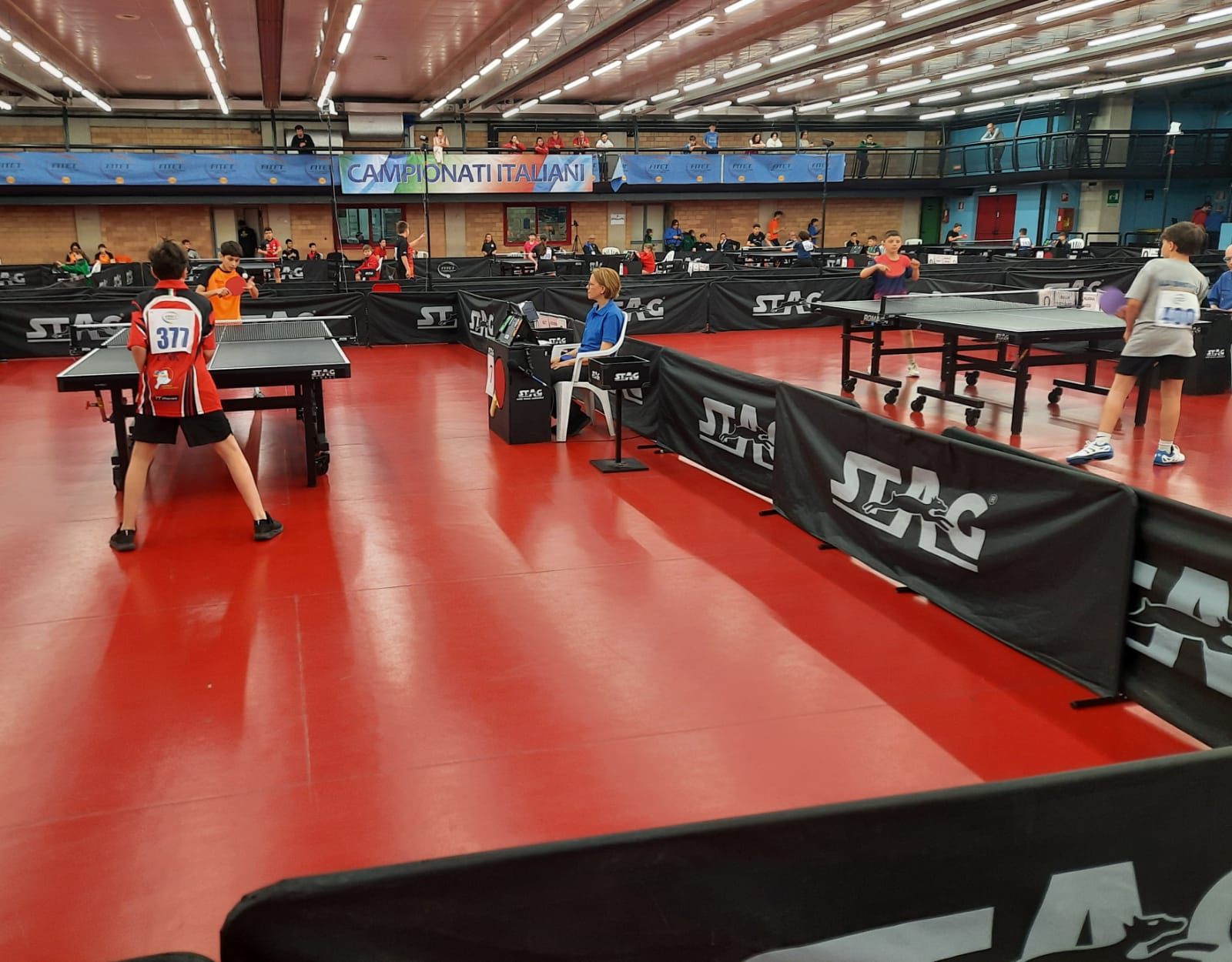 Panoramica gare a squadre Under 13 e Under 11