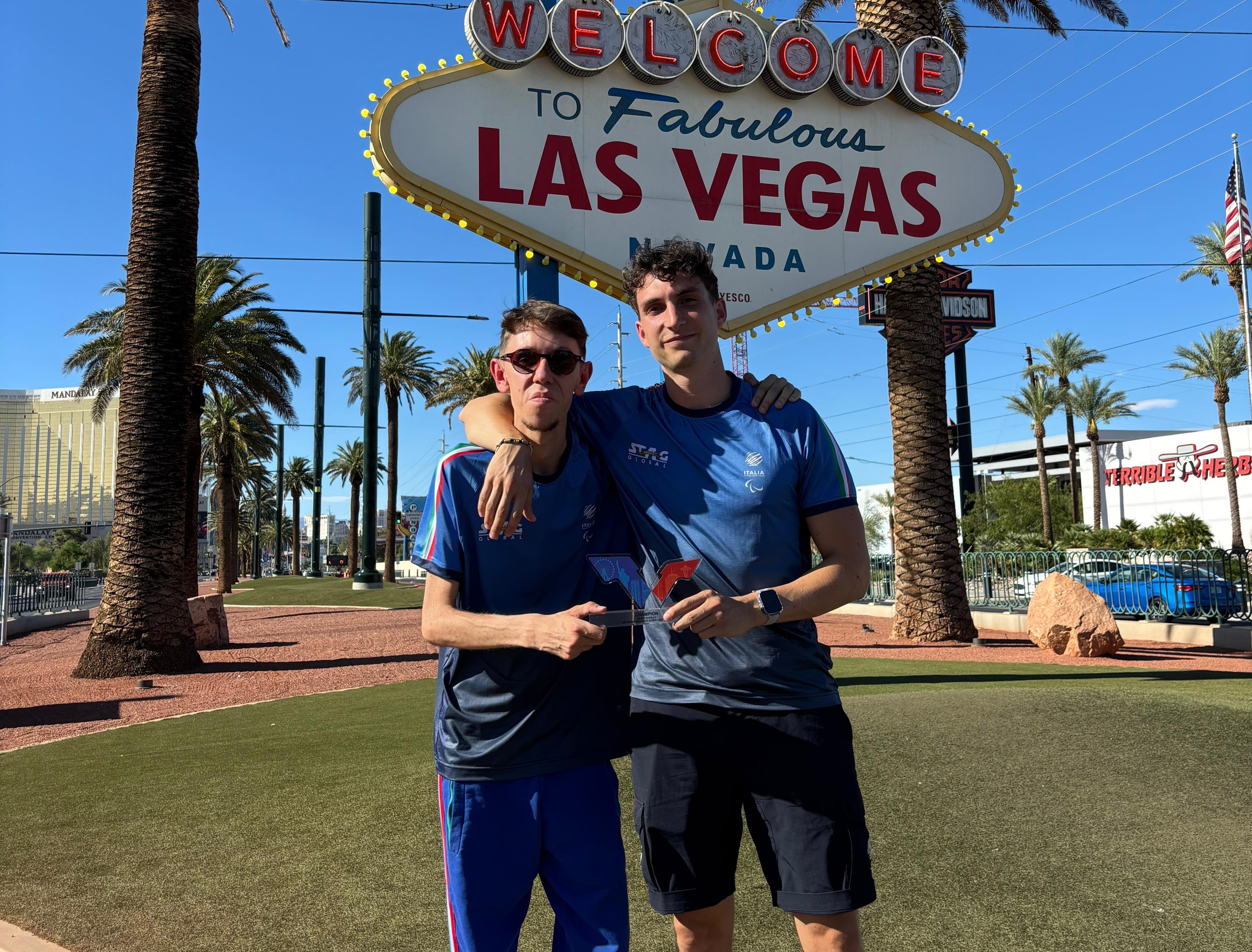 Para Showcase di Las Vegas 2025 Matteo Parenzan e Massimo Pischiutti