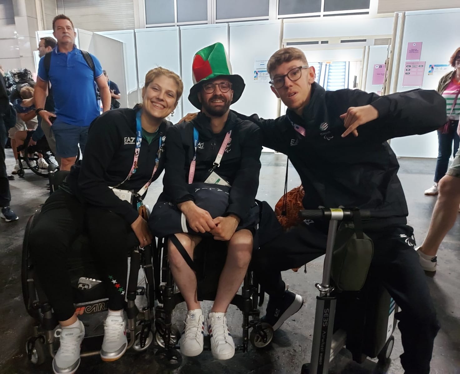 Paralimpiadi di Parigi 2024 Giada Rossi Federico Falco e Matteo Parenzan in semifinale