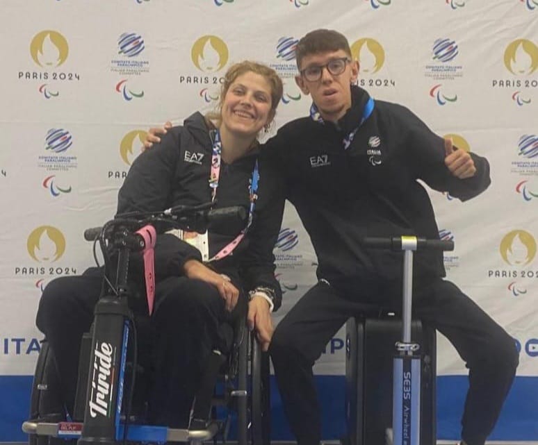 Paralimpiadi di Parigi 2024 Giada Rossi e Matteo Parenzan