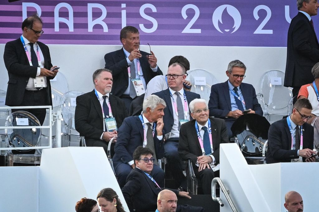 Paralimpiadi di Parigi 2024 Sergio Mattarella Andrea Abodi e Luca Pancalli