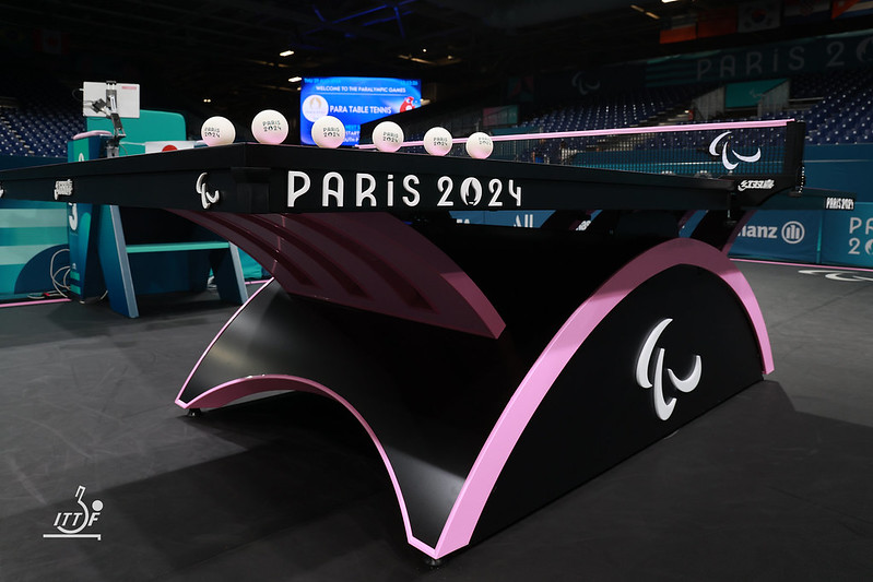 Paralimpiadi di Parigi 2024 il tavolo di gara