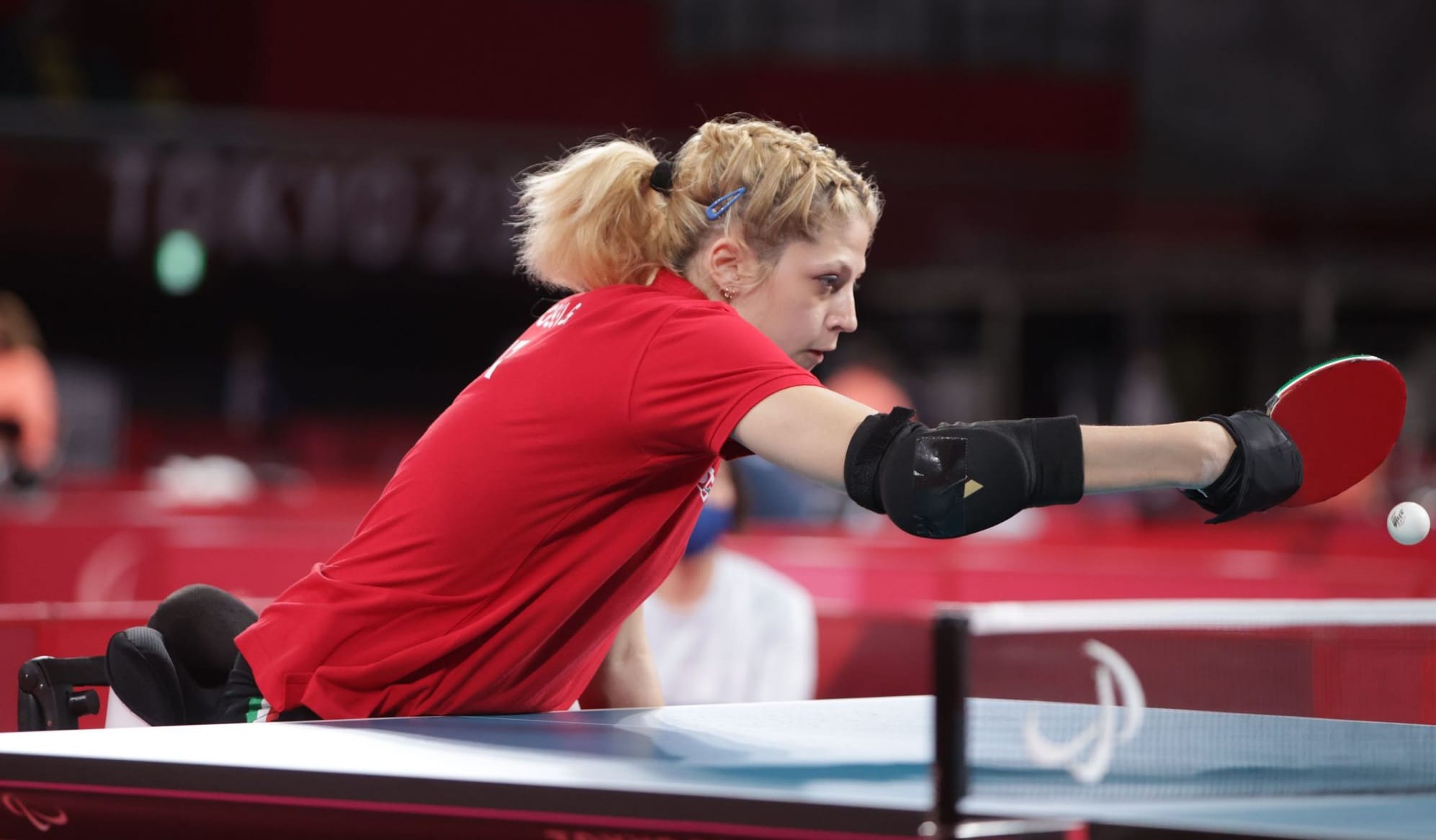 Paralimpiadi di Tokyo 2020 Giada Rossi in allungo 2
