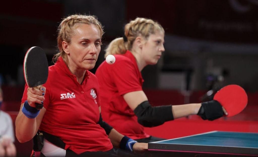 Paralimpiadi di Tokyo 2020 Michela Brunelli e Giada Rossi di bronzo a squadre di classe 1 3