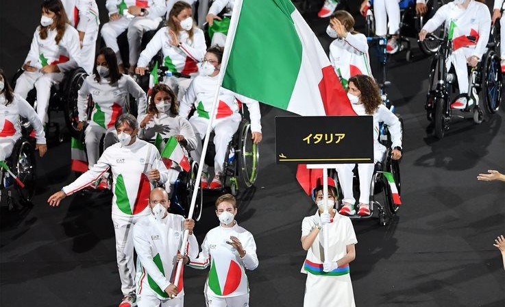 Paralimpiadi di Tokyo 2020 cerimonia inaugurale 