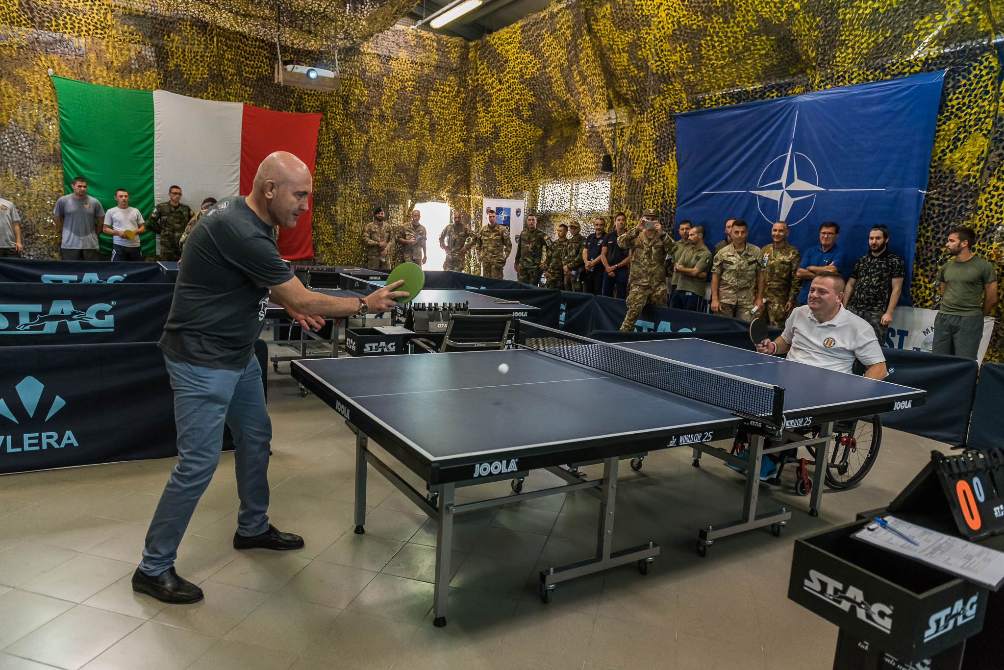 Partita inaugurazione torneo Paglia contro Alfano