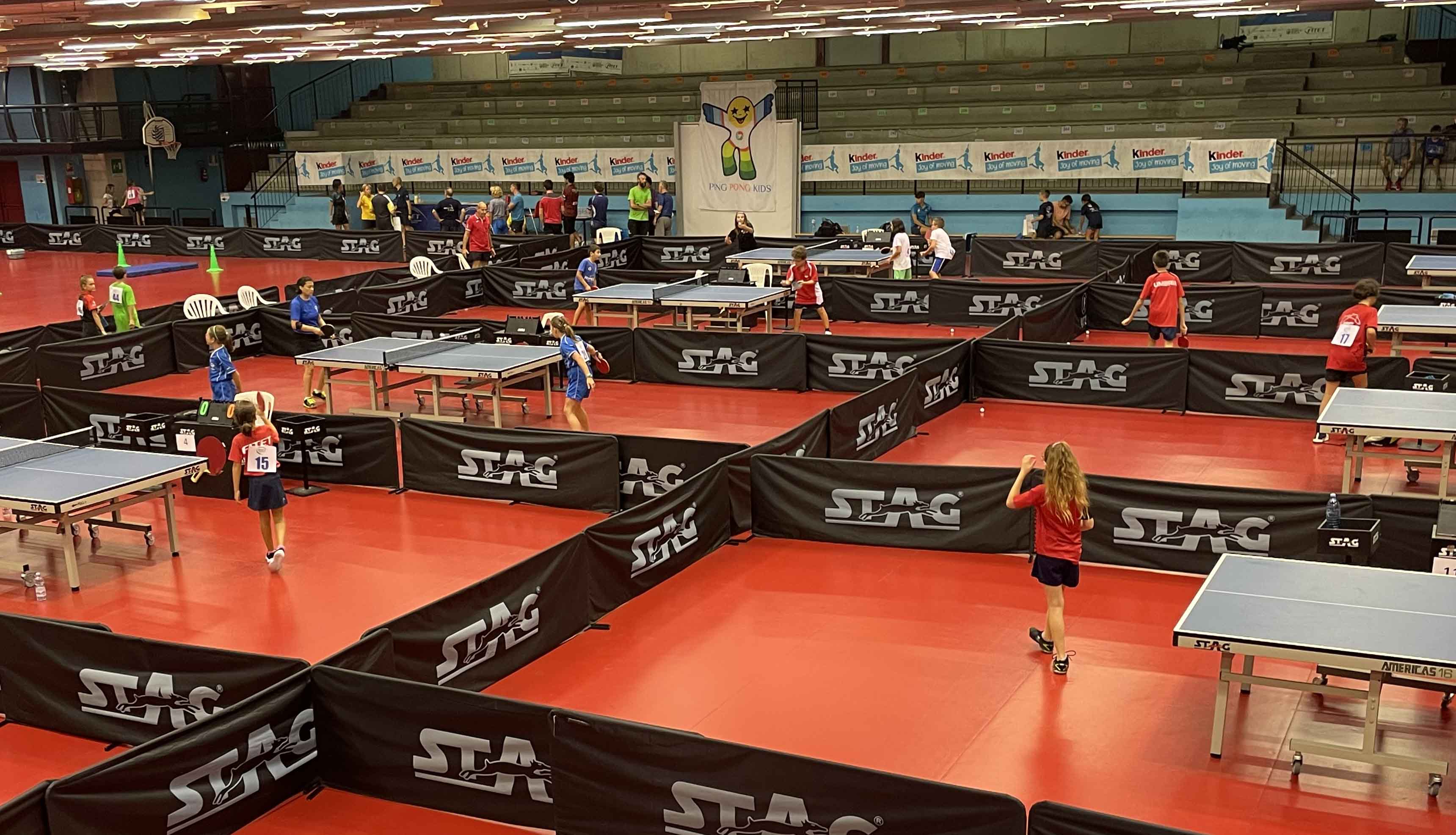 Ping Pong Kids 2022 prima giornata
