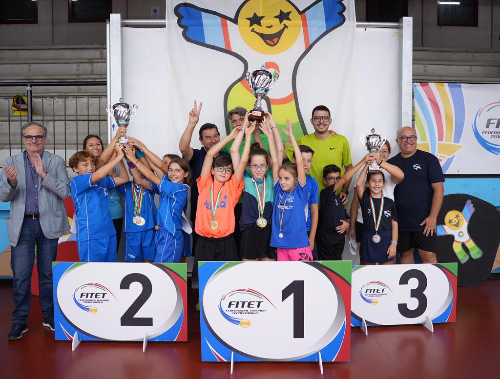 Ping Pong Kids 2023 classifica dei Comitati Regionali