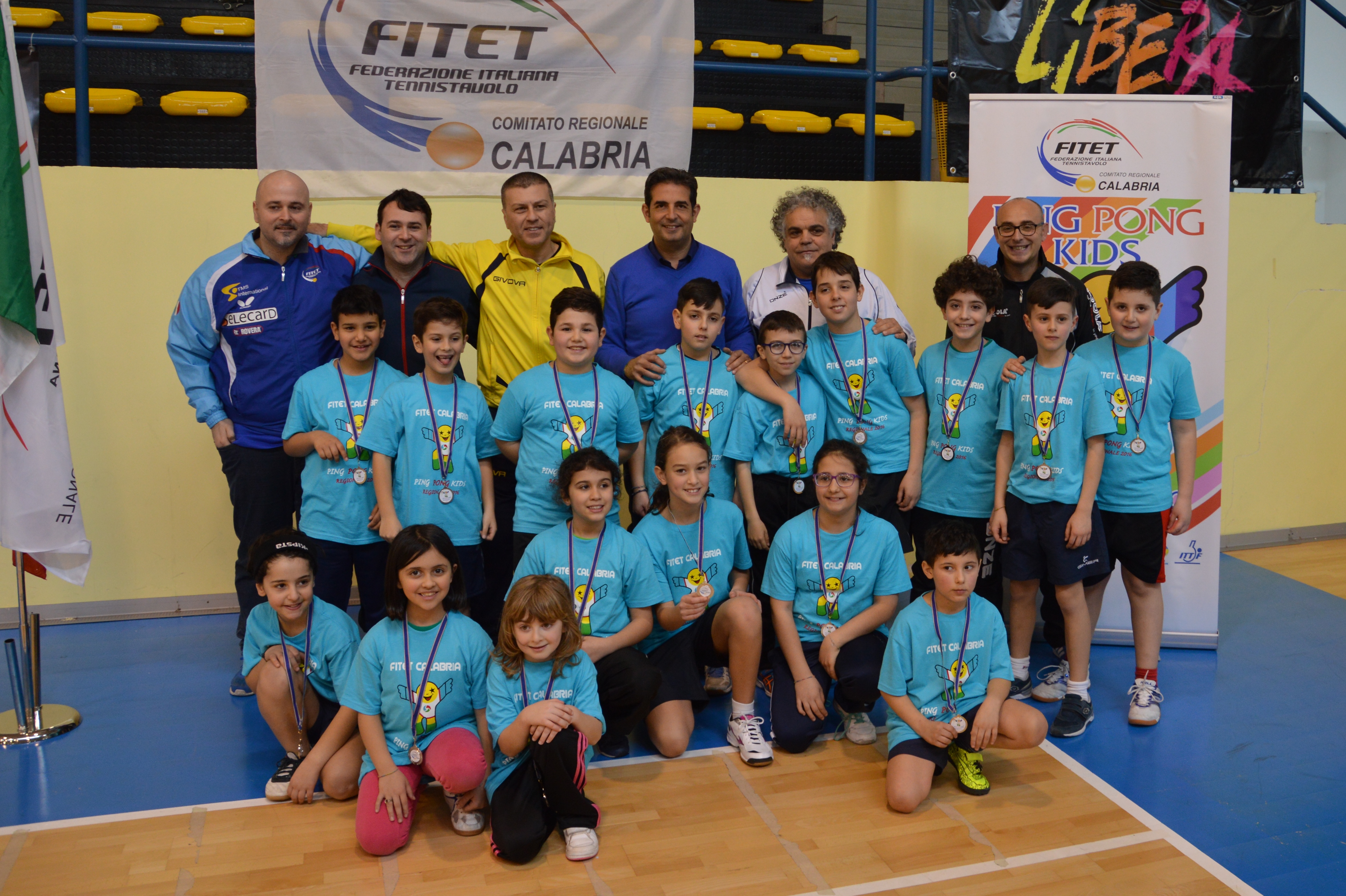 Ping Pong Kids fase regionale Calabria