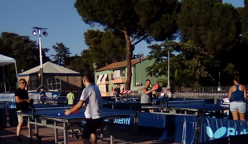 Ping Pong Open Air nelle Piazze di Sicilia a San Gregorio agosto 2020