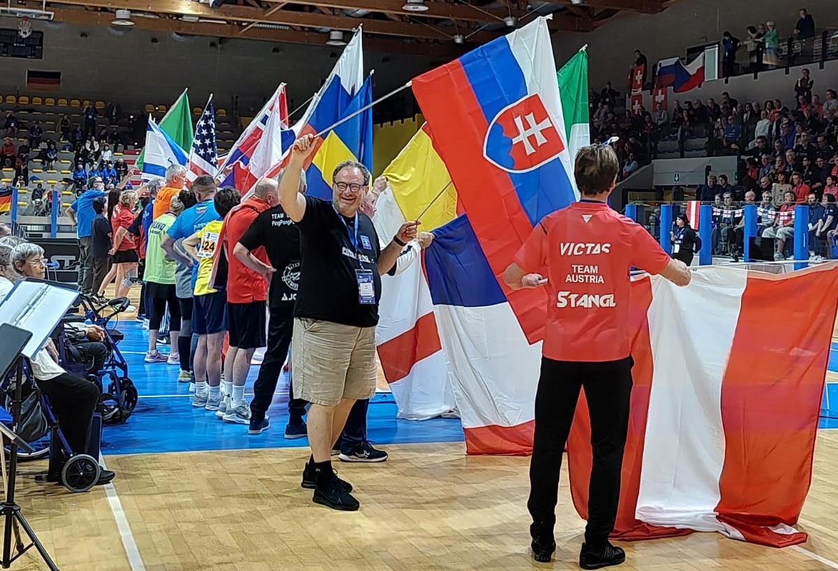 Ping Pong Parkinson World Championship 2025 cerimonia di apertura