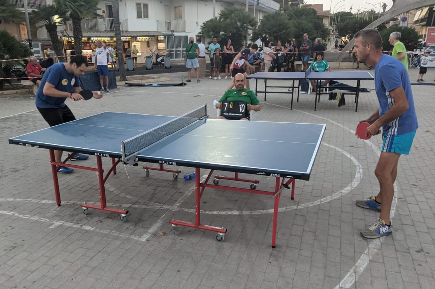 Ping Pong Tour Open Air nelle piazze di Sicilia prima tappa 2021 a Marina di Ragusa