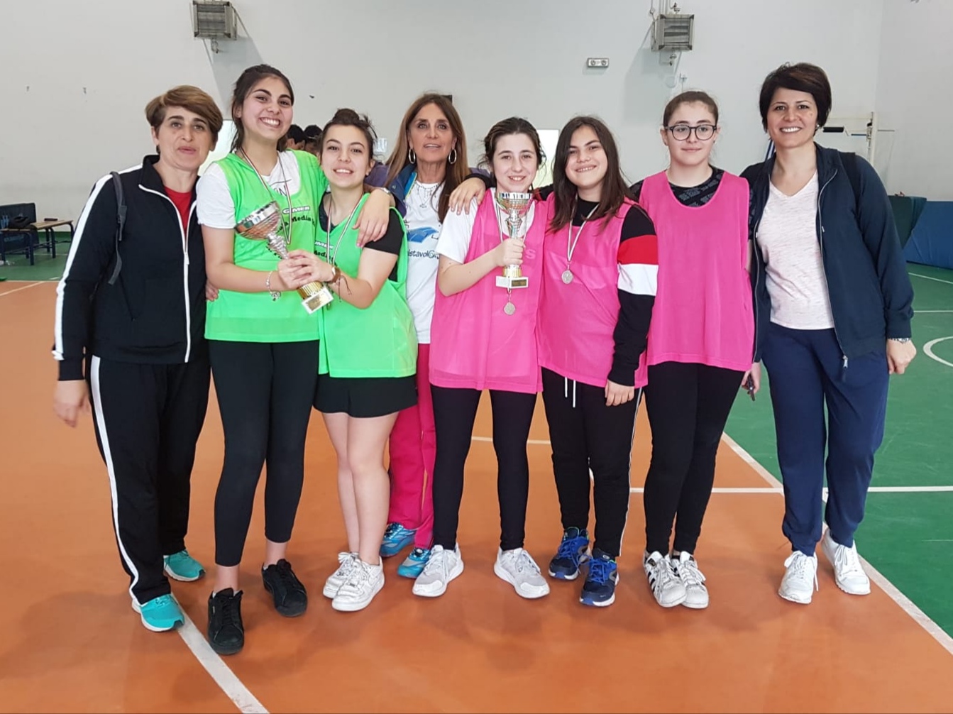Podio Cadette Campionati Studenteschi Abruzzo 2019