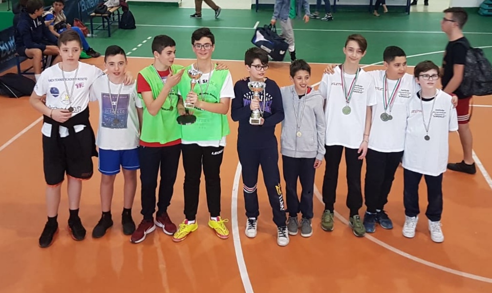 Podio Cadetti Campionati Studenteschi Abruzzo 2019
