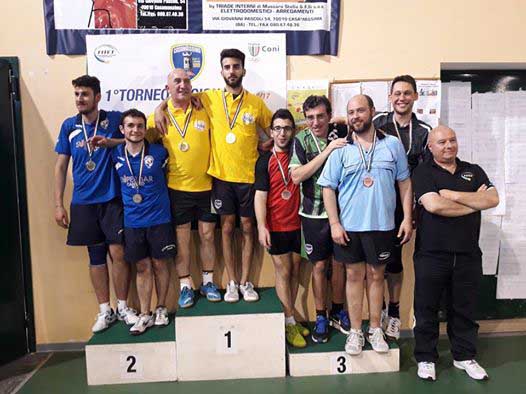 Podio Doppio quinta categoria